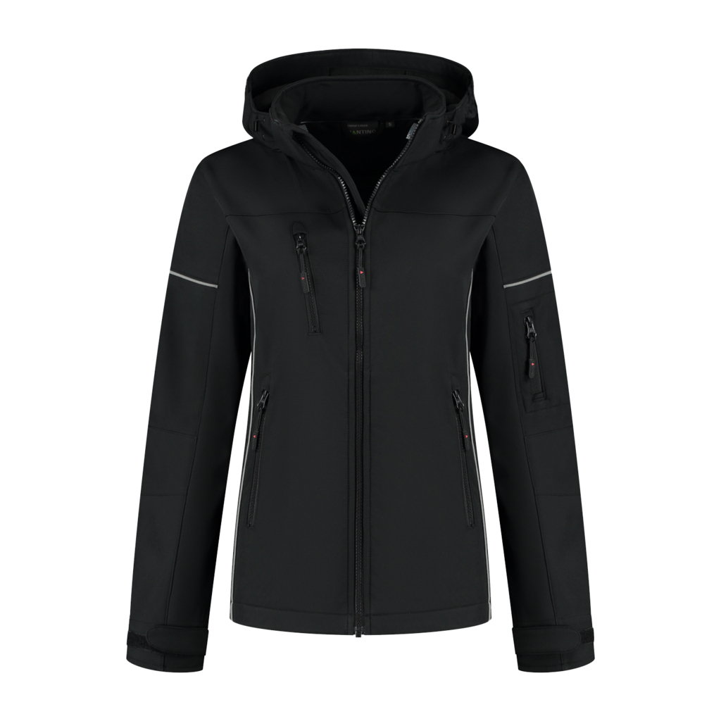 Santino softshell jack Curtis Ladies - contrast  